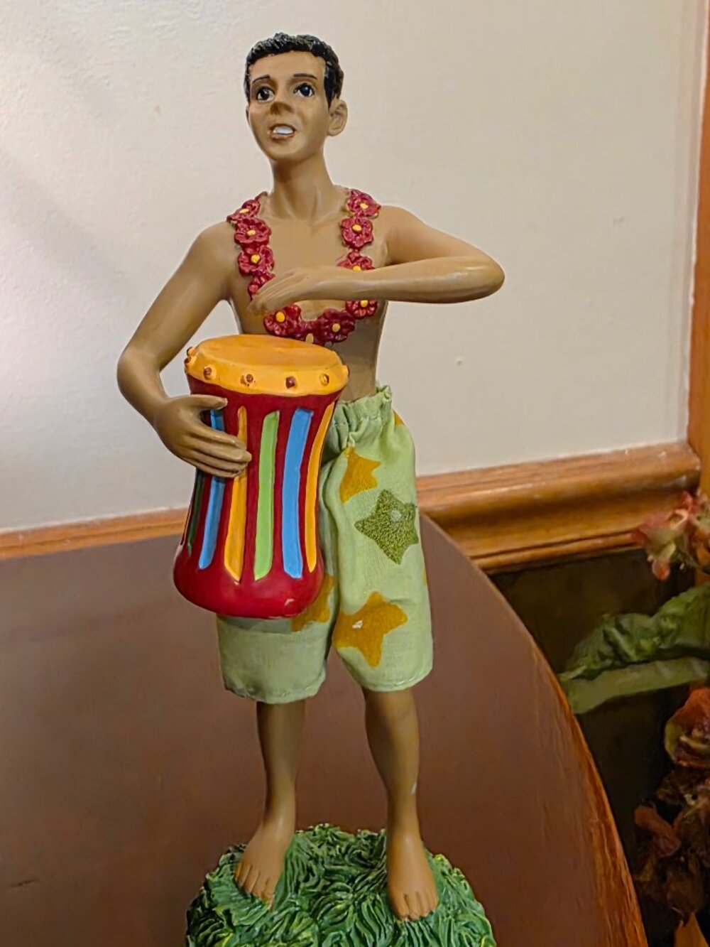 2003 Aloha Summer Dashboard Hula Boy with Drum